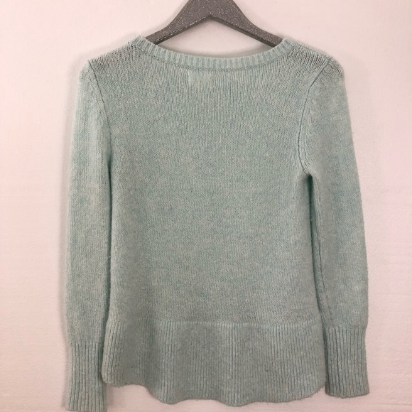Lou & Grey Soft Turquoise Crew Neck Sweater - Picture 7 of 7